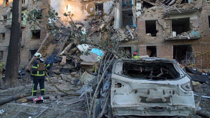 Dve žrtve napada na Kijev